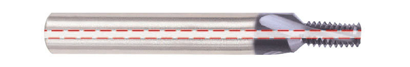 THREAD MILLS Thread Mill with Chamfer/Coolant Hole L4272440