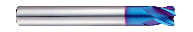 X5070 4 Flute 30 Helix StubCorner Radius End Mill G8A37060